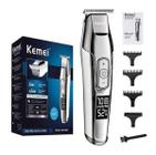 Cortadora De Pelo Kemei Km-5027 Prata 100V/240V