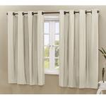 Cortina Ambiente Sala Quarto Escritorio Blackout Pvc Corta Luz 100 % 2,20 X 1,30 Blecaute Escura