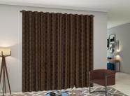 Cortina Atena 3,00m x 2,80m Jacquard Semi Blackout P/ Sala