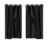 Cortina Blackout Black out Voal Liso 2,00 x 1,40 Mts Pvc