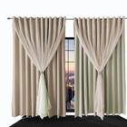 Cortina Blackout/Blecaute Ana 5,20X 2,60 Quarto Sala Palha