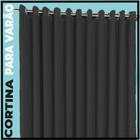 cortina blackout blecaute Milam quarto 5,50 x 2,80 bege