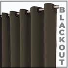 cortina blackout Brenda bloqueia luz 5,00 x 2,70 sala palha