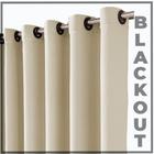 cortina blackout Brenda corta luz 6,00 x 2,90 de ilhios branco