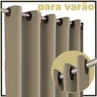 cortina blackout corta luz 7,00 x 2,40 sala Brenda voil preto