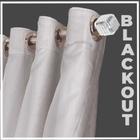 cortina blackout corta luz Bruna 6,00 x 2,60 c/voal branco