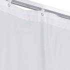 Cortina Blackout Corta Luz Plástico PVC Trilho Suisso 2,80x2,30m Branco/Cinza