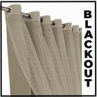 cortina blackout Fiori corta luz 5,00 x 2,60 c/voal bege