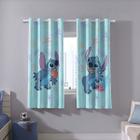 Cortina Blackout Infantil Menino E Menina Disney 2,60 x 1,70 Corta Luz Tecido 70% Bella Janela