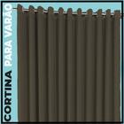 cortina blackout Mix corta luz 6,00 x 2,40 c/voal branco