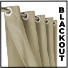 cortina blackout para quarto e sala 5,50 x 2,40 Lisboa marro