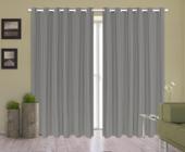 Cortina Blackout PVC 2,00x1,80 Bloqueia a Luz Sala e Quarto - CBNA VARIEDADES