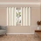 Cortina Blackout PVC C/ Renda 2,80m x 1,60m Varão Simples