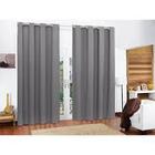 Cortina Blackout pvc cinza corta luz 100% 280 x 1.60