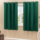 Cortina Blackout Pvc Corta 100 % A Luz 2,20 M X 1,30 M Verde