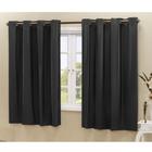Cortina Blackout PVC corta 100 % a luz 2,80 m x 1,80 m