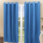 Cortina Blackout Pvc Corta 100 % A Luz 2,80 M X 2,30 M Azul - Ed Casa