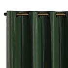 Cortina Blackout PVC corta 100 % a luz 2,80 m x 2,30 m Verde - Bella Vita