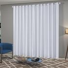 Cortina Blackout Tecido Corta 100% Luz Sala Quarto 2,70 x 2,50 Ilhos Cromado