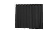 Cortina Blackout Tecido Liso Bloqueia a Luz 2,80x1,70m Preto