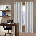 Cortina Blecaute Em Pvc Bella Janela Branco/Bege 300X230Cm