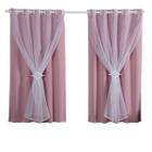 Cortina Blecaute Para Quarto De Bebê 2.70x1.70m Corta a Luz