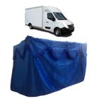 Cortina Chinil Com Babado Traseira Para Renault Master ul