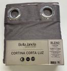 Cortina Corta Luz 3,00 x 1,70 Tecido Blend Bella Janela