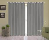 Cortina Corta Luz 3,00M X 1,80M 100% Blackout Pvc Cinza