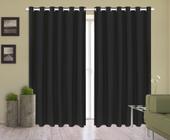 Cortina Corta Luz 4,00M X 2,80M 100% Blackout PVC Preto