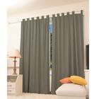 Cortina Corta Luz Vida Pratika Blackout em PVC 280x280 Cinza