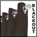 Cortina Cortinas sala 5,50x2,70 Tecido blackout Ana marrom
