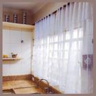 CORTINA DE RENDA PARA SALA OU COZINHA 2,20x1,35m - HOMESUSI