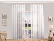 Cortina de Voil Liso para janela quarto e sala 2,80m X 1,70m - em varão - Marias Enxoval Cortinas