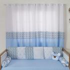 Cortina Dengoso 2.00Mts Quarto bebe Infantil Algodao Enxoval