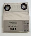 Cortina Duplex 2,60 x 1,70 Lisa Bella Janela