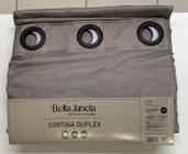 Cortina Duplex 4,20 x 2,50 Lisa Bella Janela