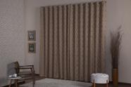 CORTINA EM TECIDO JACQUARD QUARTO SALA 2,70x2,30