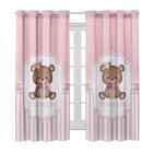 Cortina Infantil Blackout 2,80 X 2,20 Estampada Decorativa