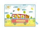 Cortina Infantil Para Carro Proteção Solar Com Organizador