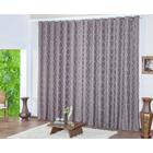 Cortina Jacquard 5,00 x 2,80 Para Sala e Quarto Várias Cores - HD Enxovais