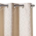 Cortina Jacquard Atenas Diamond 2,70 M X 1,60 M Bege