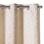 Cortina Jacquard Atenas Diamond 2,70 m x 1,60 m Bege