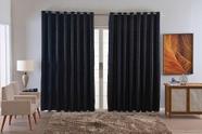 Cortina Jacquard Luxo Em Tecido Semi Blackout Sala 5,00X2,80