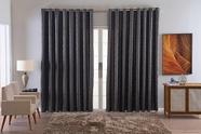 Cortina Jacquard Luxo Em Tecido Semi Blackout Sala 6,00X2,80