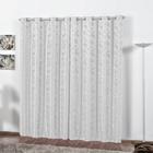 Cortina Jacquard Rafaela 2,80m x 2,30m Branco