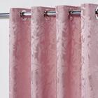 Cortina Jacquard Royal 2,80 M X 1,60 M - Rosê