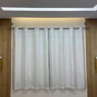 Cortina janela blackout voil c/ pvc 2,80x1,80