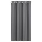 Cortina Janela Simples Blackout PVC Cinza 1,40x1,60