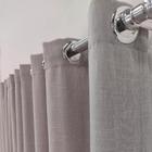 Cortina Luxuosa Para Sala Linho E Blackout 100% 4,00x2,50